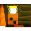 Springkasteel Jungle huisje 4x4m + slide